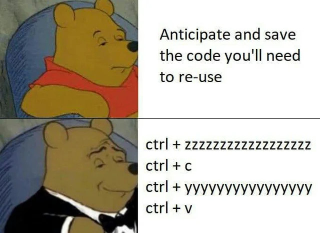 CTRL-Z, CTRL-C, CTRL-Y, CTRL-V