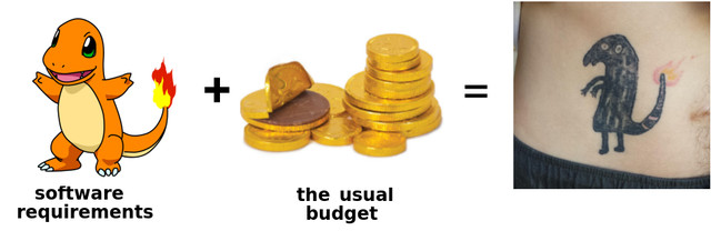 Requirements vs budget