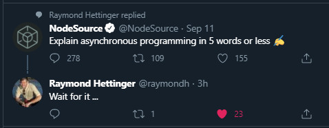 Async programmeren in 5 woorden