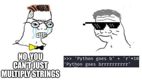 Python goes brrrrr