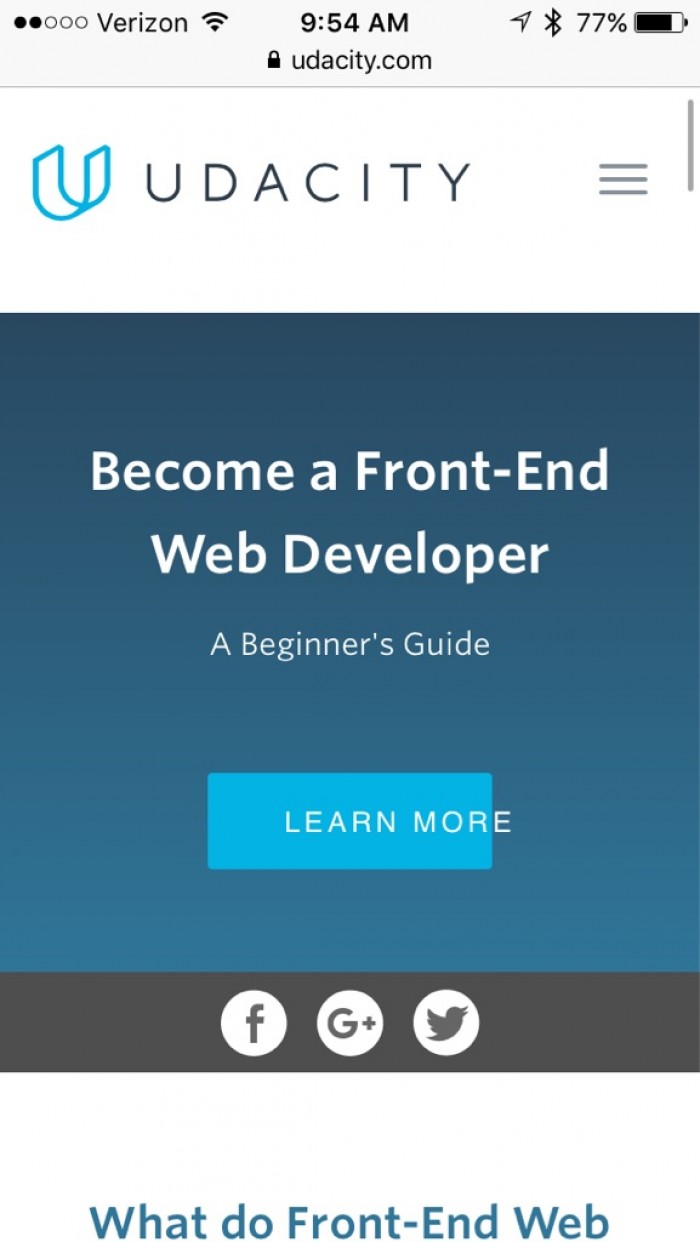 Front-end is fun. Come work here!