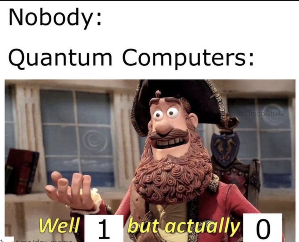 Quantum computers be like